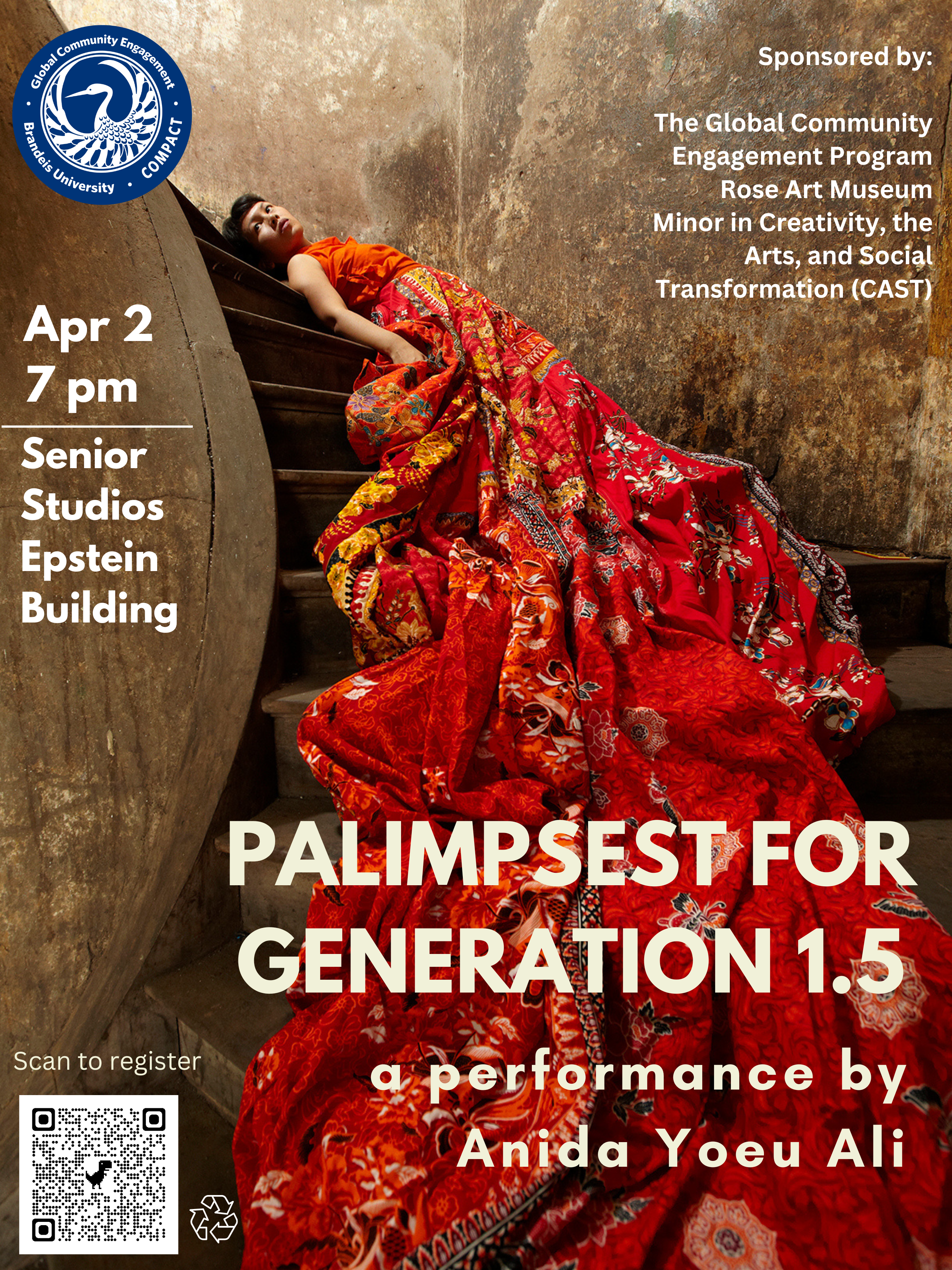 Palimpsest for Generation 1.5 Flyer