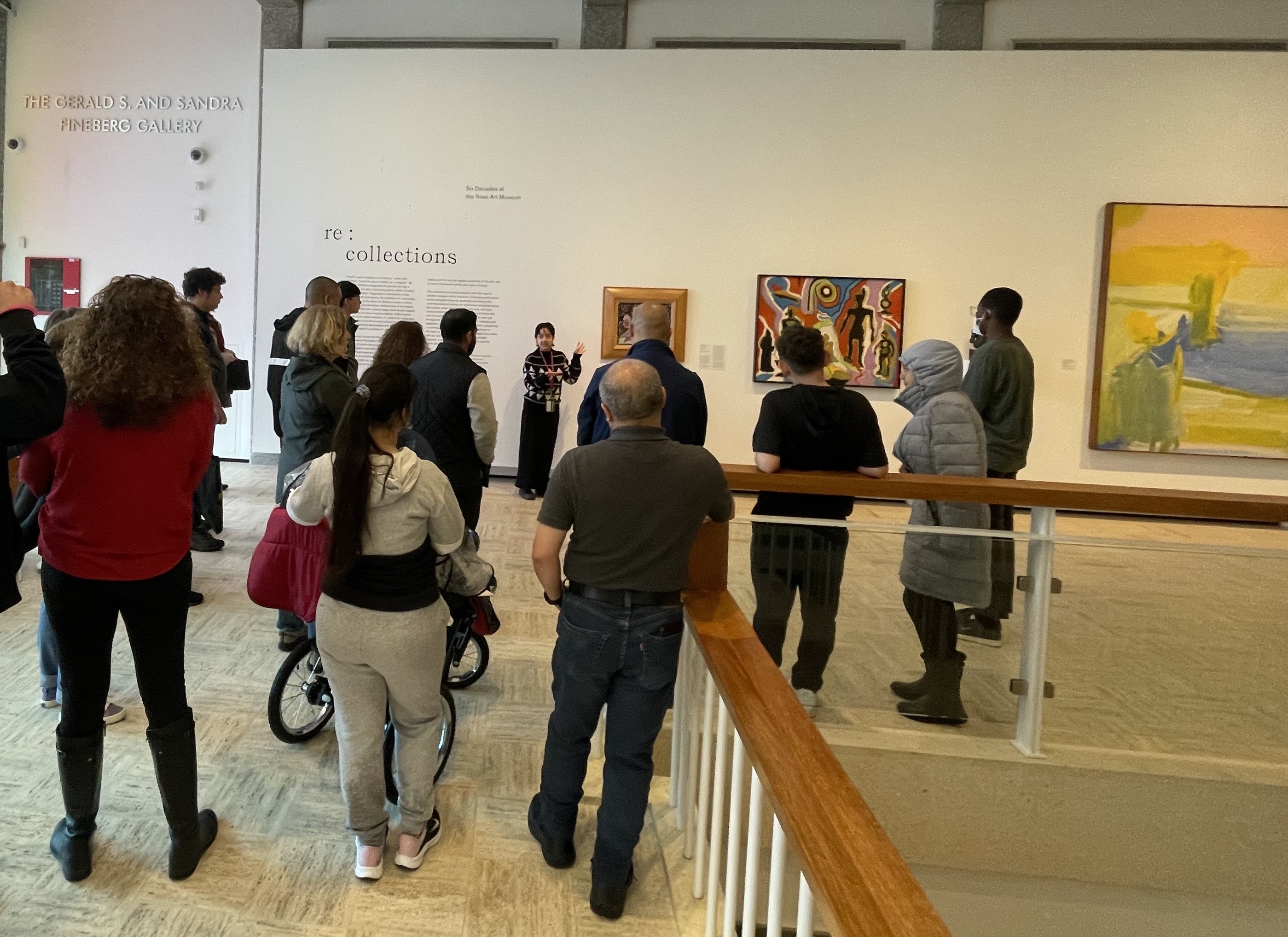 Rose Art Museum Tour for Waltham Creatives Connection