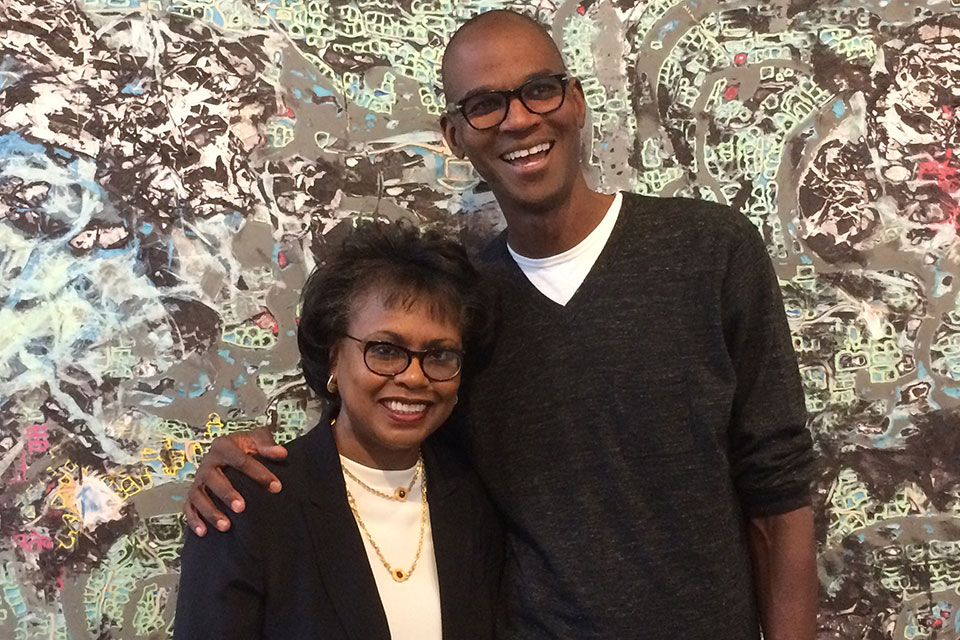 Mark Bradford and Anita Hill