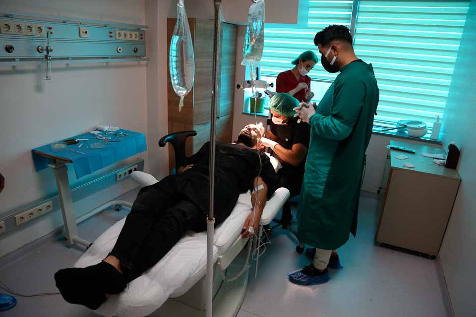 View from the Rabban Hormizd Monastery in Alqosh, Iraq, overlooking the Nineveh Plain in April, 2024. 