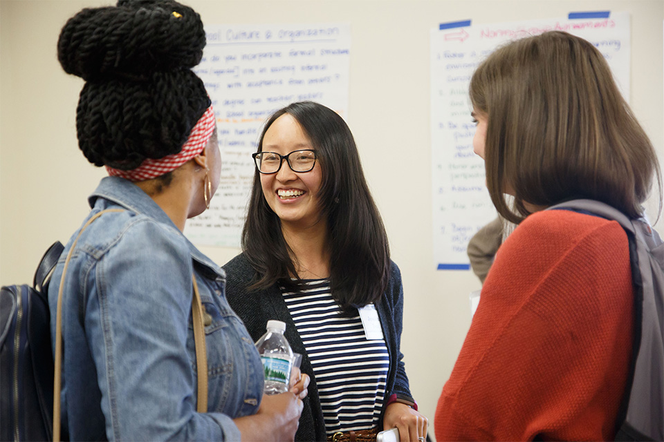 Students in the Master of Education program