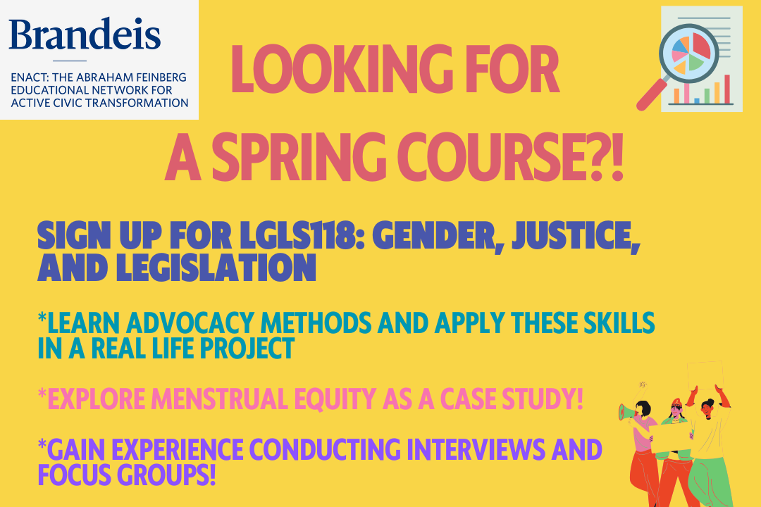 Spring 2026 course flyer for LGLS 118
