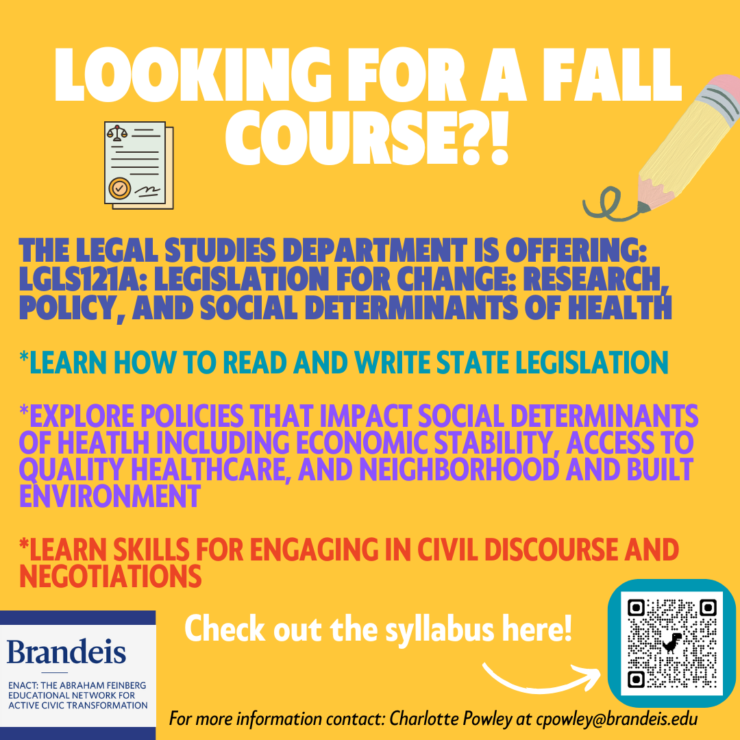 information for lgls121a course on a yellow background