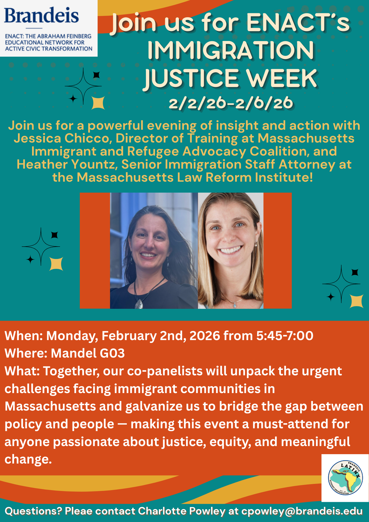 flyer for kickoff event on february 2nd