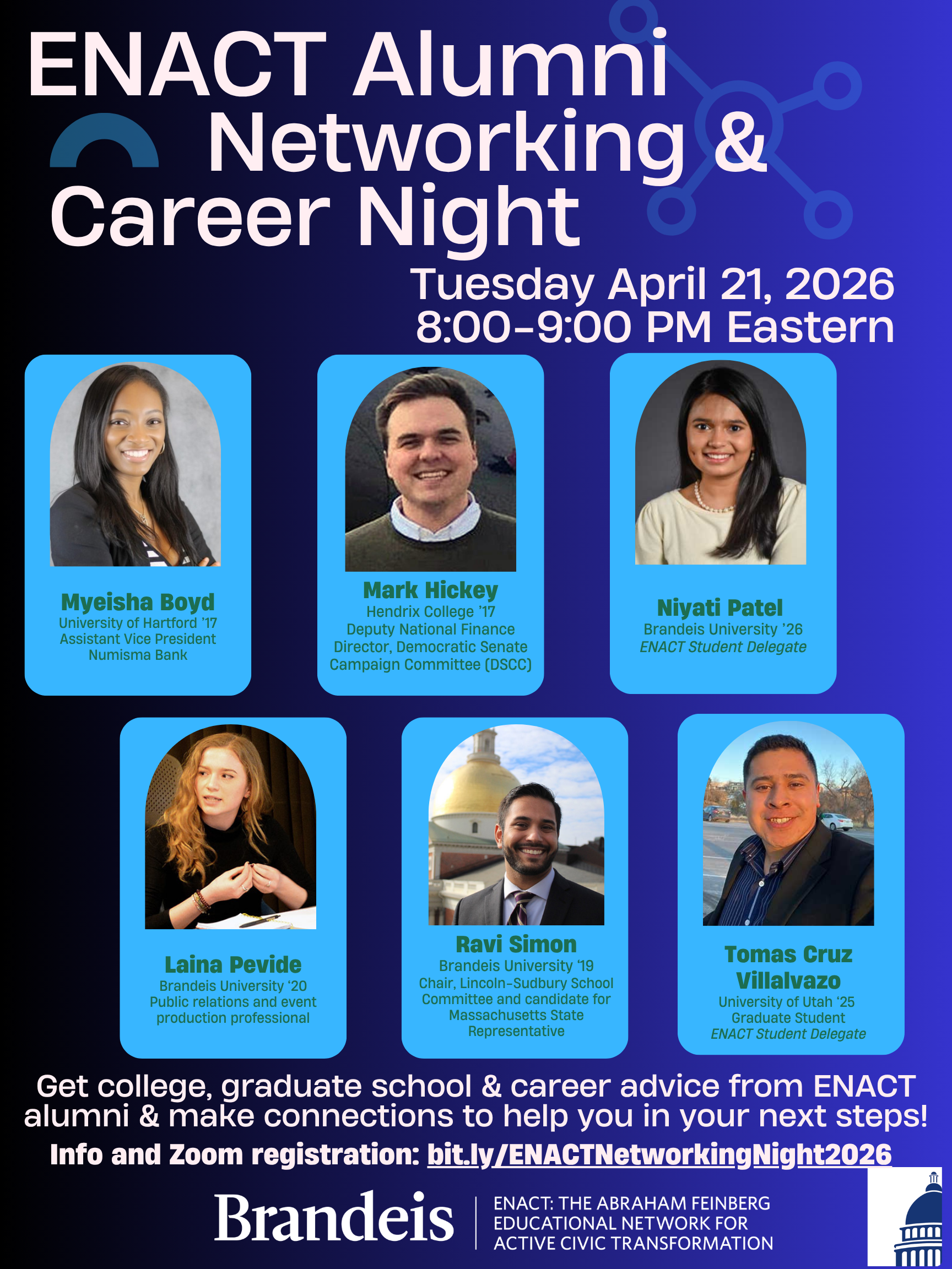 ENACT Networking Night Flyer