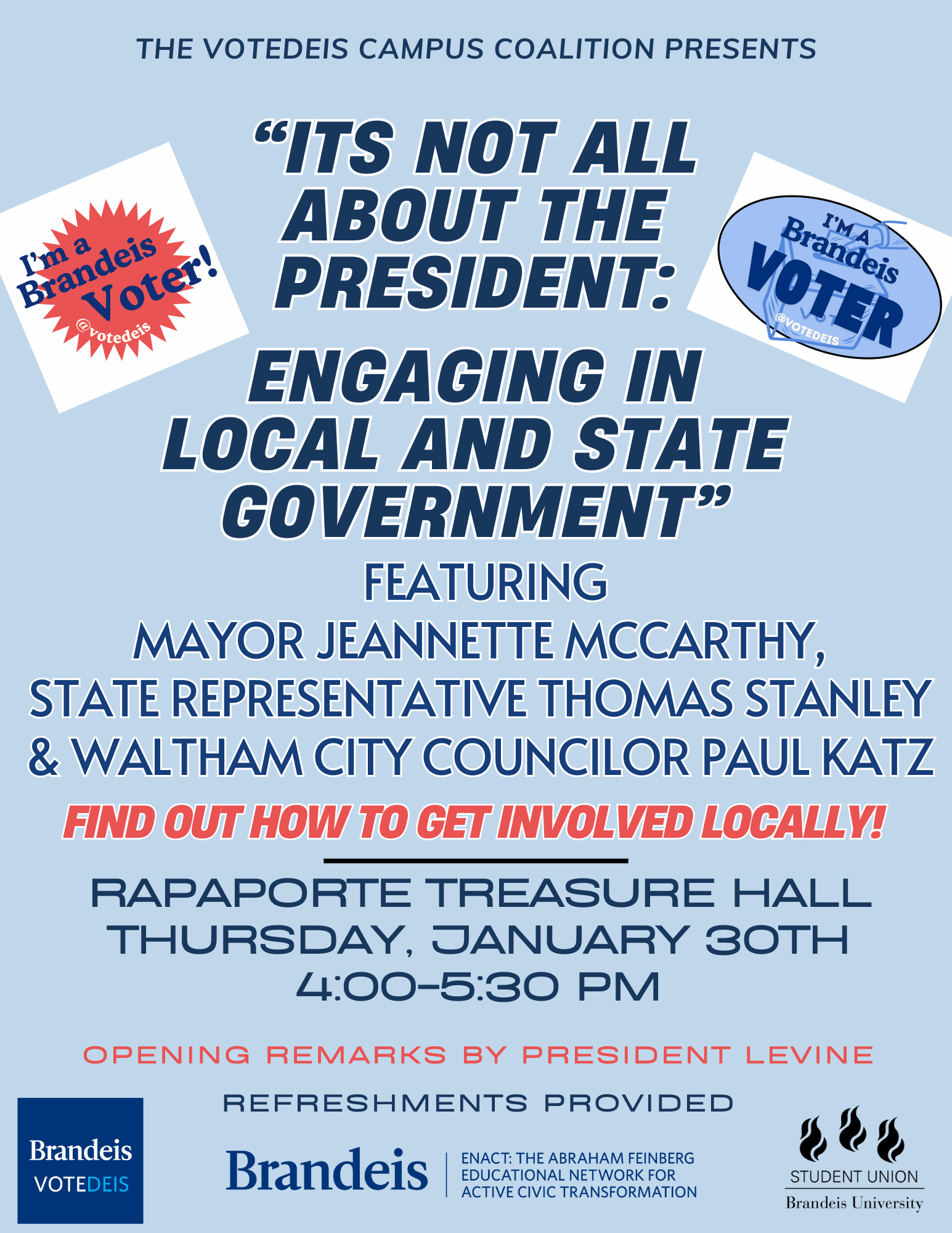 Flyer advertising event details
