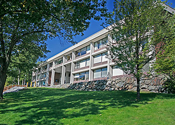 exterior of rabb graduate center