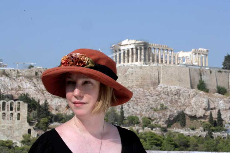 Stallings at the Parthenon