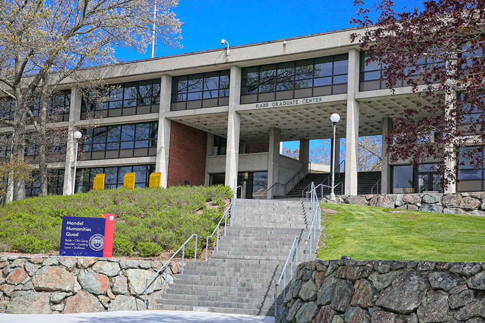 The front of the Rabb Graduate Center