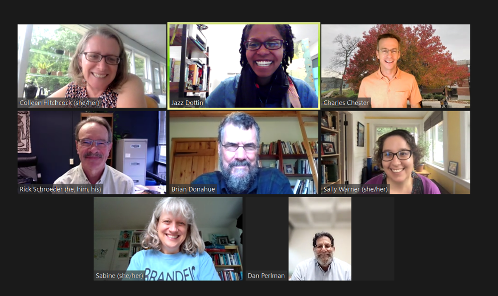 ENVS Faculty & Staff in zoom boxes-