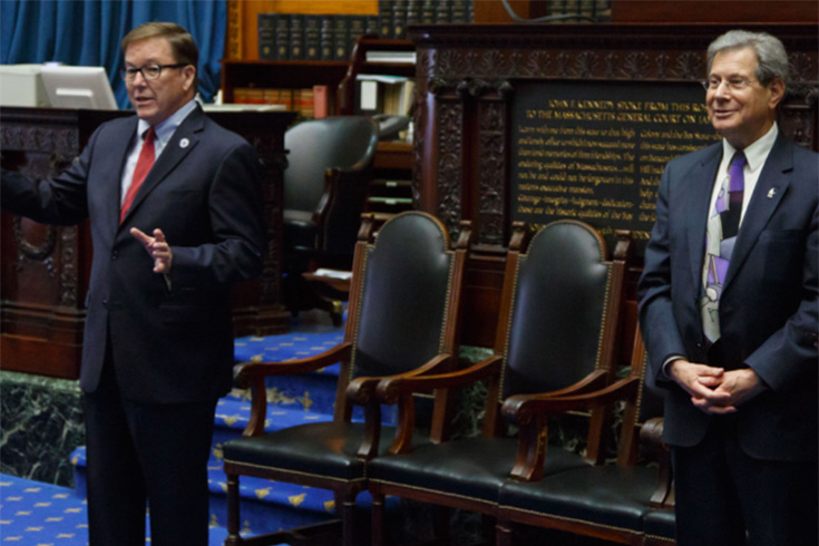 Sen. Richard Ross and Rep. Jay Kaufman