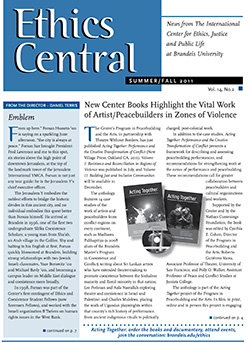 cover of 2011 summer issue of ethics central