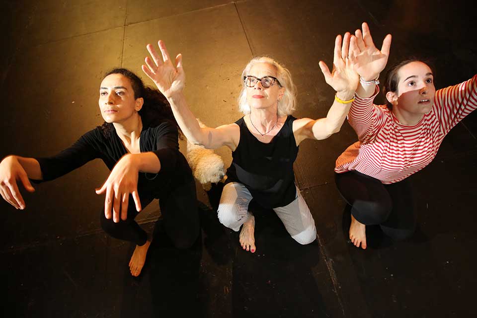 Professor of Creative Arts Susan Dibble choreographs new production with students and staff.