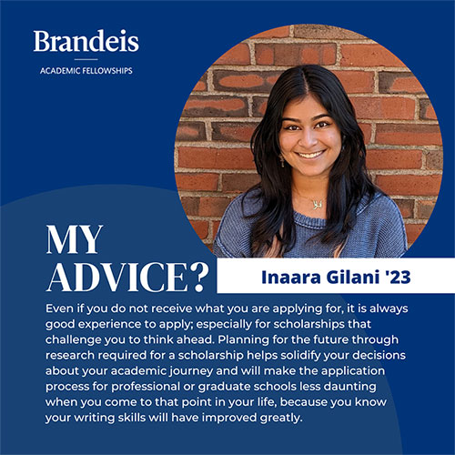 Even if you do not receive what you are applying for, it is always good experience to apply; especially for scholarships that challenge you to think ahead. Planning for the future through research required for a scholarship helps solidify your decisions about your academic journey and will make the application process for professional or graduate schools less daunting when you come to that point in your life, because you know your writing skills will have improved greatly.