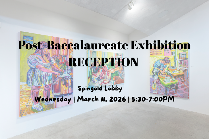 Promotion for the Post-Baccalaureate Reception on March 11, 2026