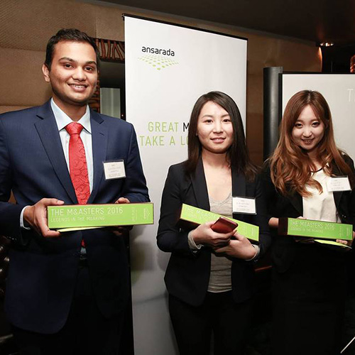 Xiaomin Han, a Master of Science candidate studying finance, took the top prize, while Mengyun (Angela) Wu placed second and Riddhish Rege finished in third place