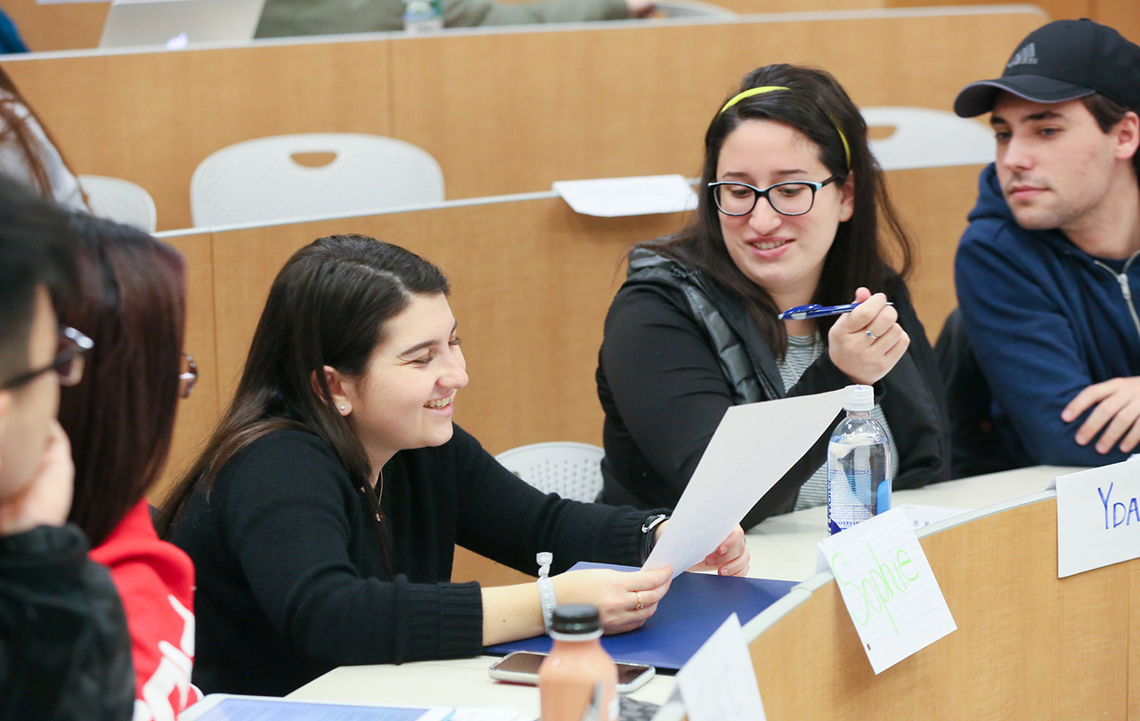 Students in World Court