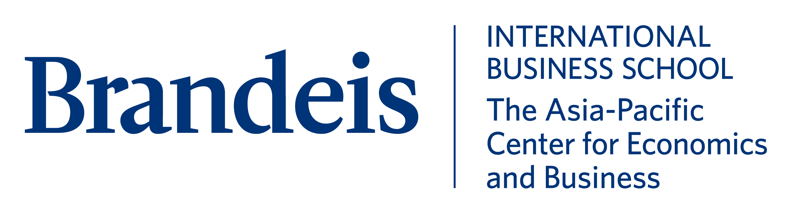Brandeis University International Business School, The Asia-Pacific Center for Economics and Business