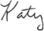 Katy Signature