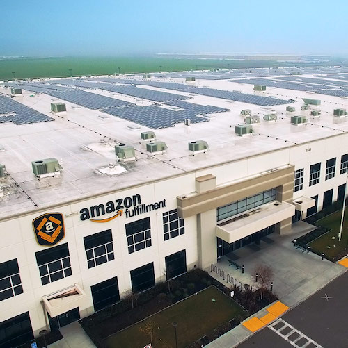 Amazon distribution warehouse