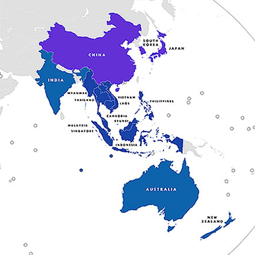 Map of Asia