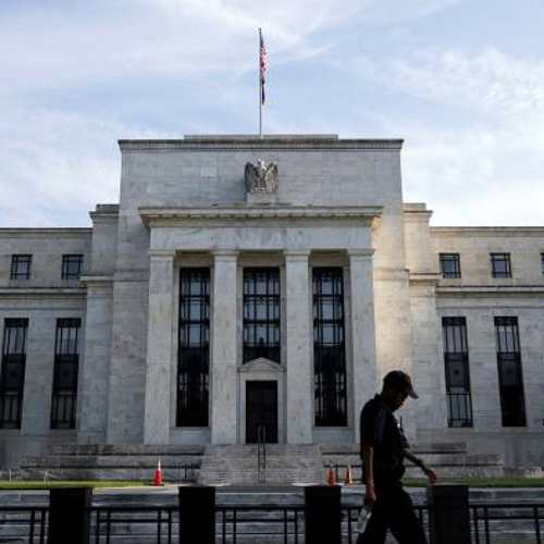 A photo of the Federal Reserve headquarters in Washington.