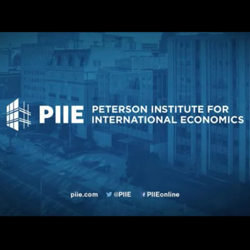 A screen grab of the Peterson Institute's logo.