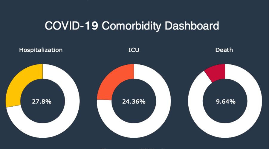 Students develop COVID-19 dashboard