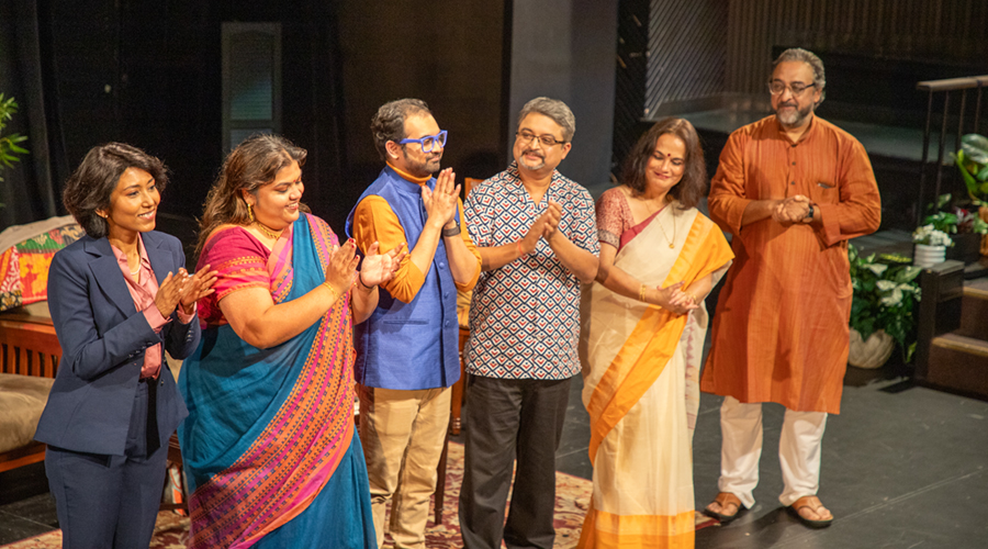 Cast of Naamkoron by ENAD Boston, script and direction by Shanto Ghosh