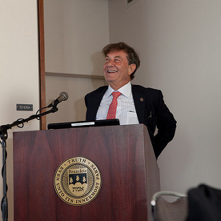Founding donor Alan Hassenfeld, Chairman, Executive Committee, Hasbro Inc. and Co-Chair, Brandeis IBS Board of Overseers.