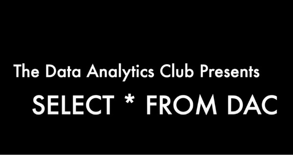Data Analytics Club Intro Video 