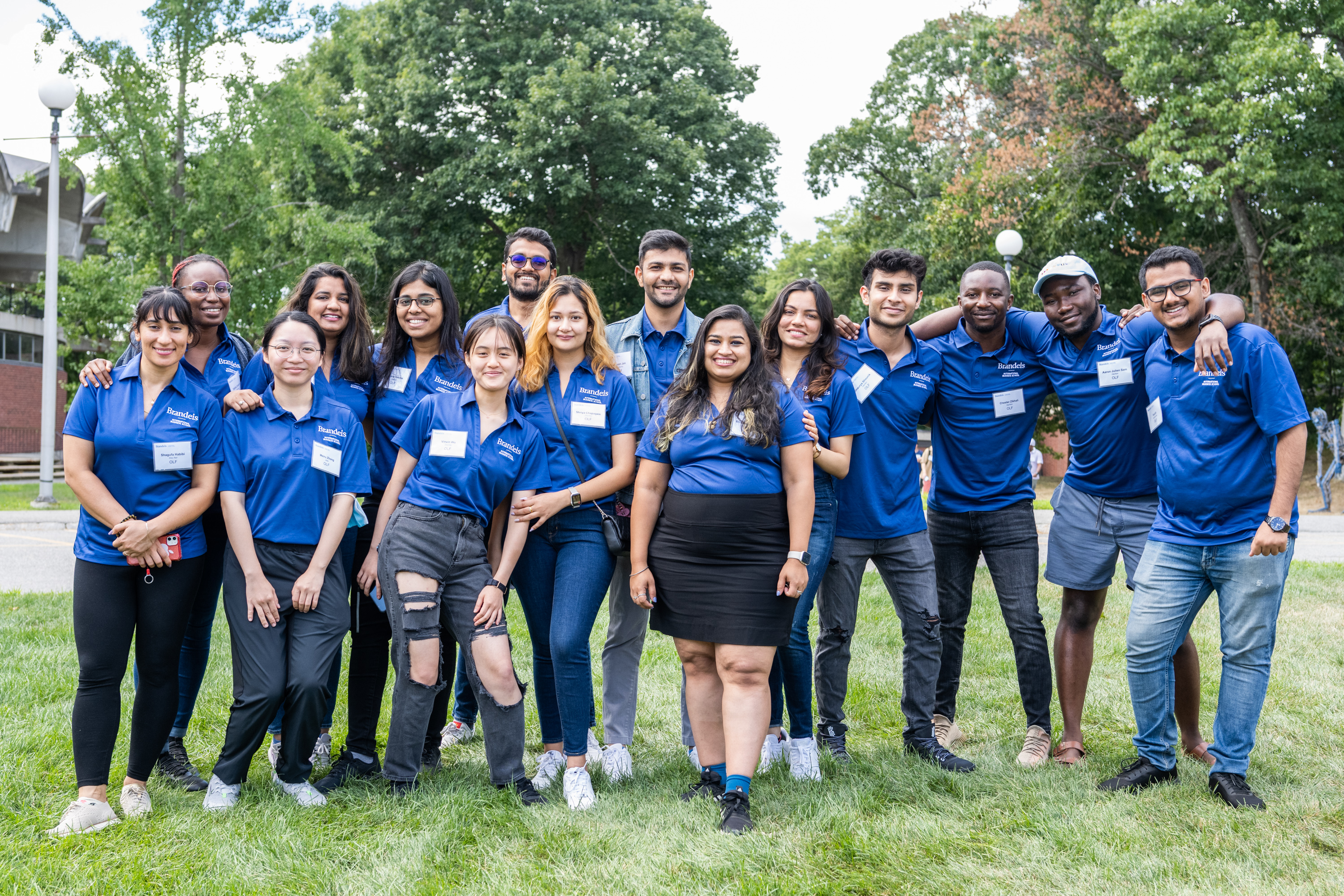 The Brandeis International Business School Leadership Fellows will help you feel right at home.