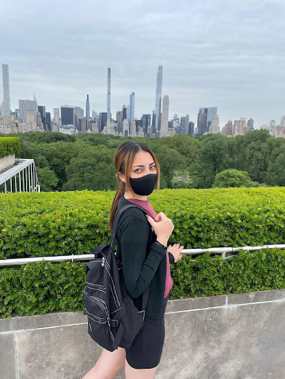 Lina Ghanim ’20, MBA’21 in New York City