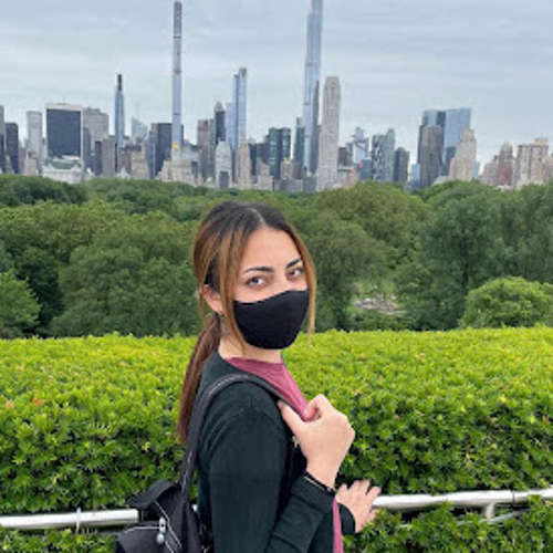 Lina Ghanim ’20, MBA’21 in New York City.