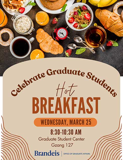 Flyer for Hot Breakfast event