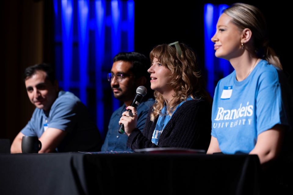 OGA ambassadors at orientation panel
