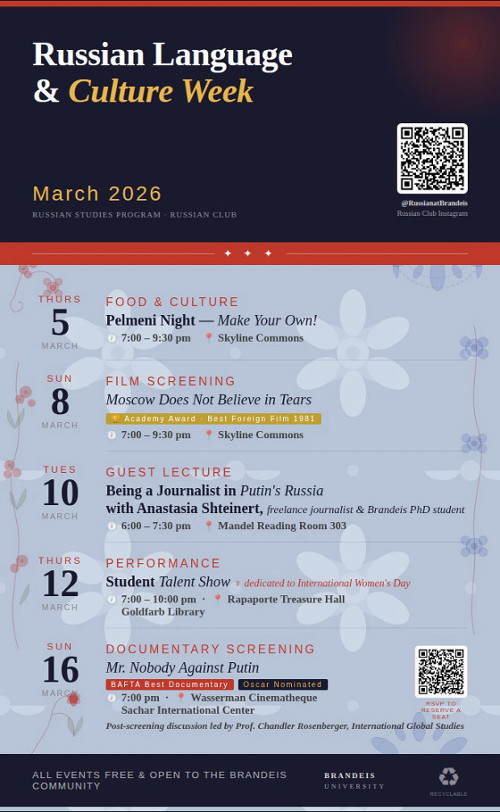 Russian Week flyer