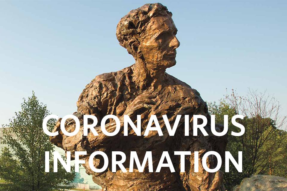 coronavirus information banner