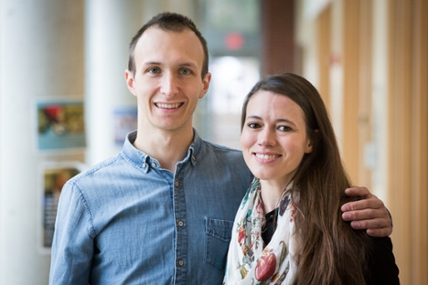 Katherine Kimbrell and Alejandro Toarrado Pacheco