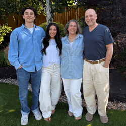 Rachel and Sampson Munn and family