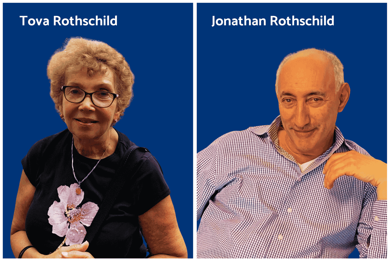 Tova Rothschild and Jonathan Rothschild