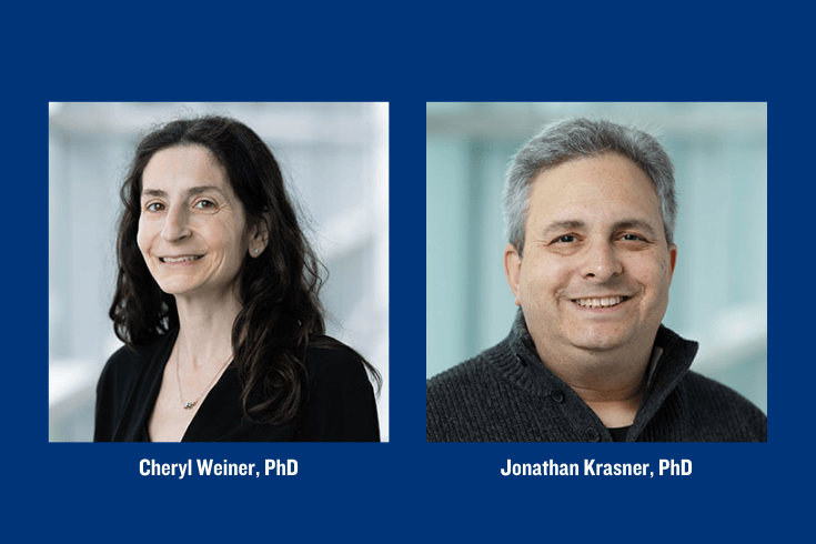 Cheryl Weiner and Jonathan Krasner