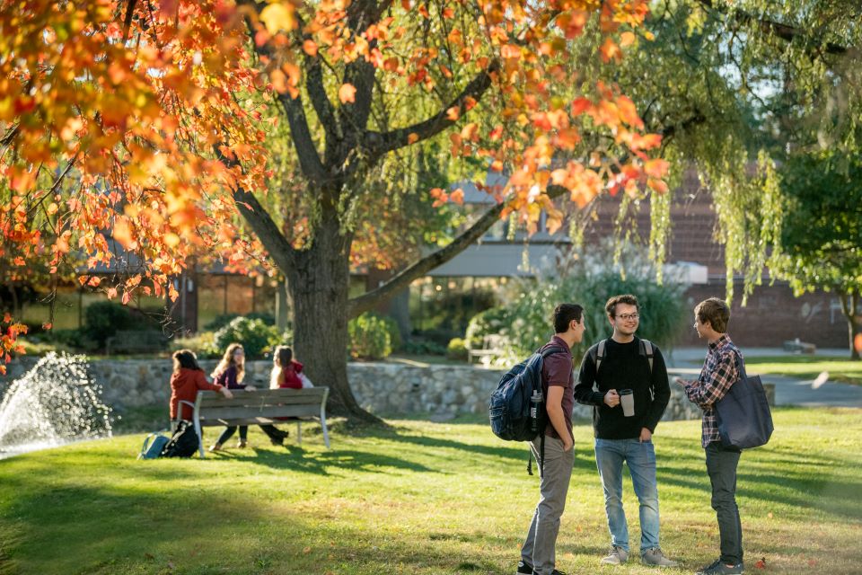 Students talking