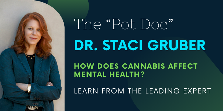 Dr. Staci Gruber event flyer