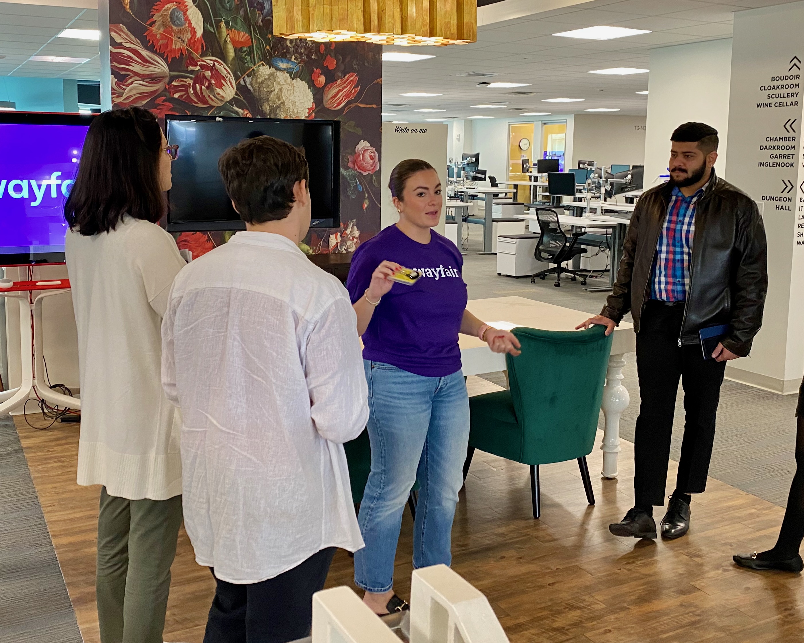 students at wayfair 