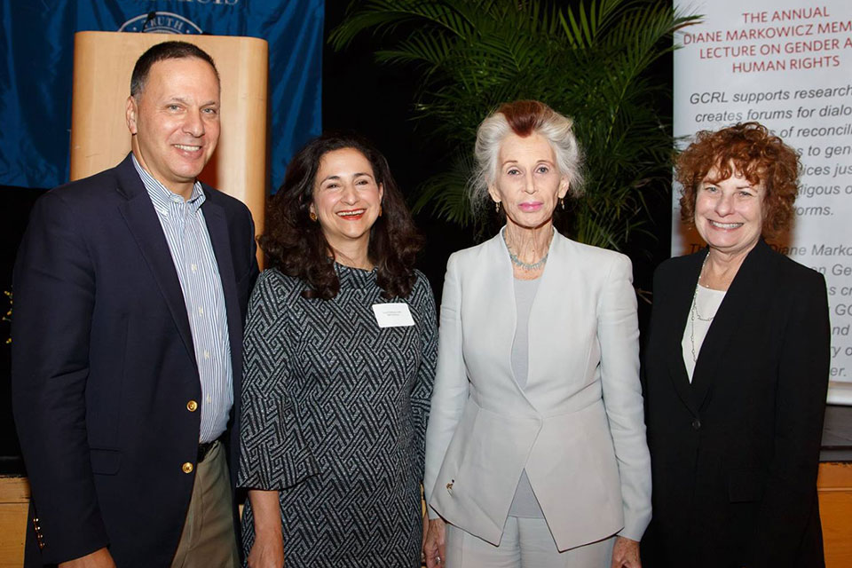 Ron Liebowitz, Lisa Fishbayn Joffe, Catharine MacKinnon and Sylvia Neil