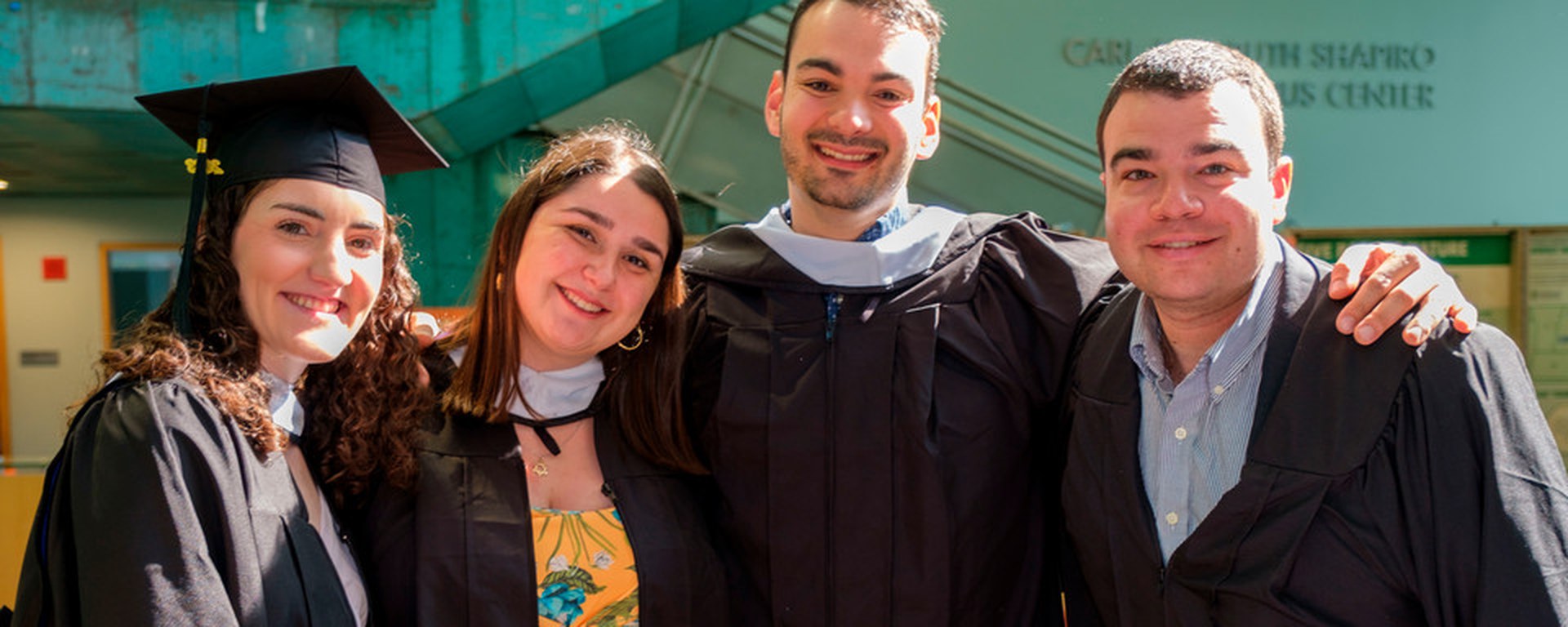 four hornstein graduates 