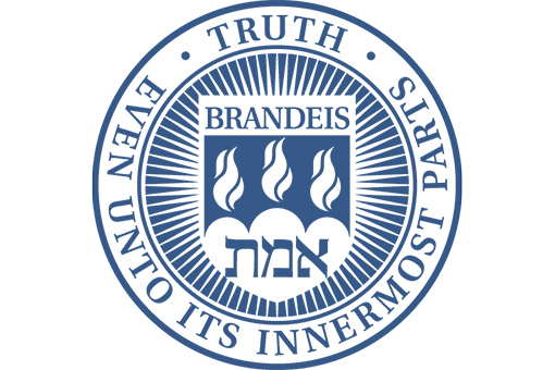 brandeis logo in blue