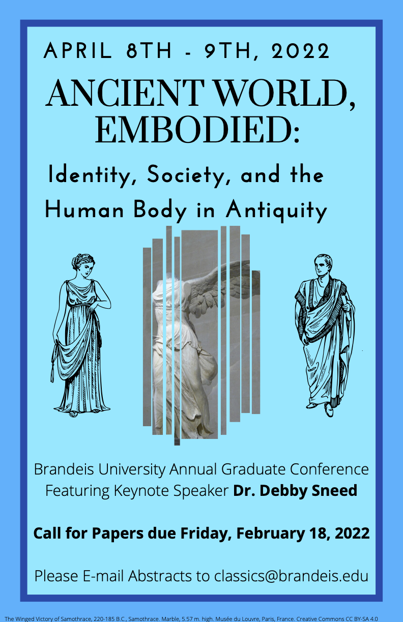 Poster for Ancient World Embodied