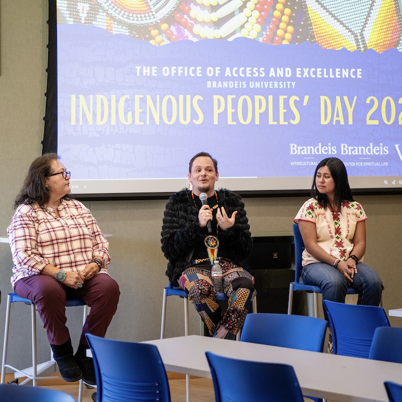 Panel of Speakers at our 2025 Indigenous Peoples' Day Event